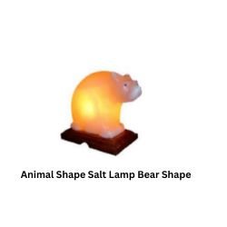 Animal Shape Salt Lamp Bear Shape