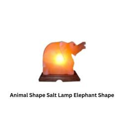 Animal Shape Salt Lamp Elephant Shape