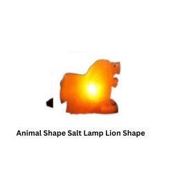 Animal Shape Salt Lamp Lion Shape