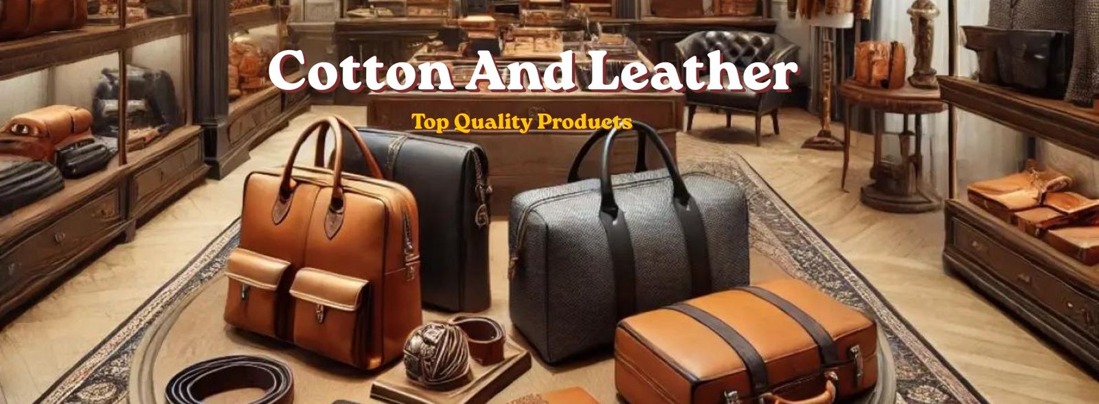 Cotton and Leather