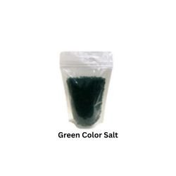 Green Color Salt