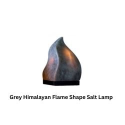 Grey Himalayan Flame Shape Salt Lamp