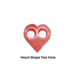 Heart Shape Two Hole
