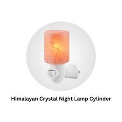 Himalayan Crystal Night Lamp Cylinder