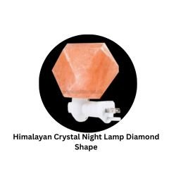 Himalayan Crystal Night Lamp Diamond Shape