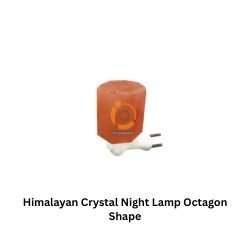 Himalayan Crystal Night Lamp Octagon Shape