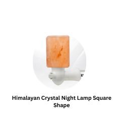 Himalayan Crystal Night Lamp Square Shape