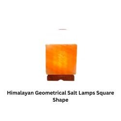 Himalayan Geometrical Salt Lamps Square Shape 5x5x5