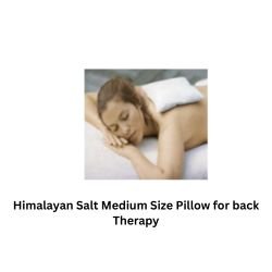 Himalayan Salt Medium Size Pillow for back Therapy