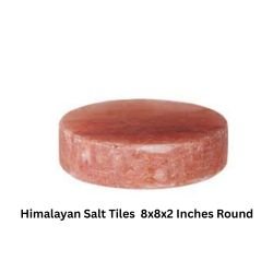 Himalayan Salt Tiles 8x8x2 Inches Round