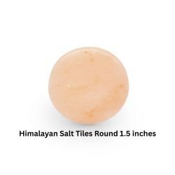 Himalayan Salt Tiles round 1.5 inches