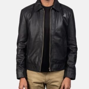 Inferno Black Leather Jacket