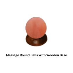 Massage Round Balls With Wooden Base