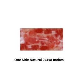 One Side Natural 2x4x8 Inches