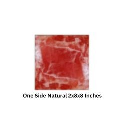 One Side Natural 2x8x8 Inches