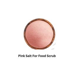 Pink Salt For Food Scrub