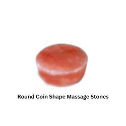Round Coin Shape Massage Stones