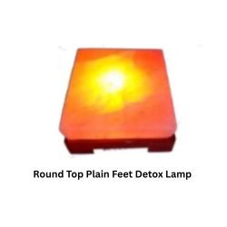 Round Top Plain Feet Detox Lamp