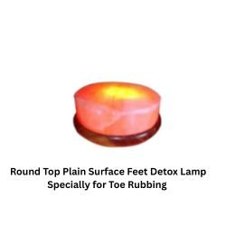 Round Top Plain Surface Feet Detox Lamp Specially for Toe Rubbing