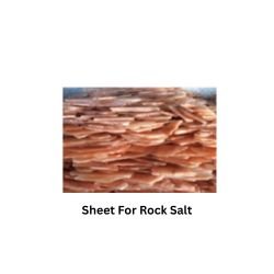 Sheet For Rock Salt