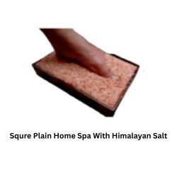 Square Plain Home Spa With Himalayan Salt