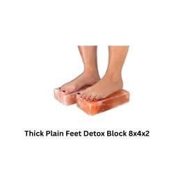 Thick Plain Feet Detox Block 8x4x2