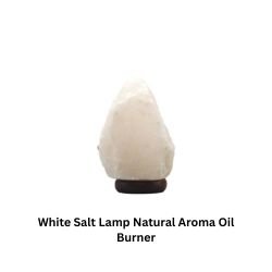White Salt Lamp Natural Aroma Oil Burner