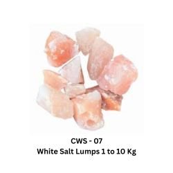 White Salt Lumps 1 to 10 Kg