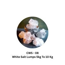 White Salt Lumps 5kg To 10 Kg